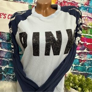 PINK VS XS BLING TOP